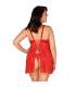 OBSESSIVE BLOSSMINA CHEMISE Y TANGA