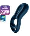 SATISFYER EPIC DUO ANILLO VIBRADOR AZUL