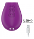 INTENSE APOLO VIBRADOR MULTIFUNCIoN RECARGABLE 7 VIBRACIONES CON LENGUA OSCILANTE MORADO