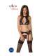 PASSION SATARA SET EROTIC LINE NEGRO S M