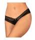 OBSESSIVE MEDILLA TANGA CROTCHLESS XS S