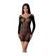 PASSION BS101 BODYSTOCKING NEGRO TALLA UNICA