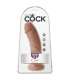 KING COCK PENE REALISTICO 195 CM CARAMELO