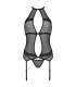 PASSION SATARA CORSET EROTIC LINE NEGRO S M