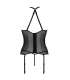 PASSION SATARA CORSET EROTIC LINE NEGRO S M