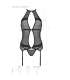 PASSION SATARA CORSET EROTIC LINE NEGRO S M