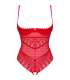 OBSESSIVE INGRIDIA CROTCHLESS TEDDY ROJO XS S