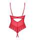 OBSESSIVE INGRIDIA CROTCHLESS TEDDY ROJO XS S