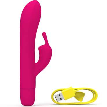 B SWISH BWILD BUNNY INFINITE CLASSIC VIBRADOR RECARGABLE SILICONA ROSA