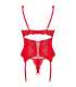 OBSESSIVE AMOR CHERRIS CORSET TANGA S M