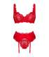 OBSESSIVE AMOR CHERRIS SET 3 PIEZAS S M