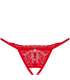 OBSESSIVE CHILISA TANGA CROTCHLESS XS S