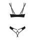 OBSESSIVE NESARI SET DOS PIEZAS CROTCHLESS XS S