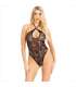 LEG AVENUE BODY CUELLO HALTER SIN COTURAS NEGRO