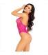 LEG AVENUE BODY CUELLO HALTER SIN COTURAS ROSA