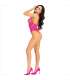 LEG AVENUE BODY CUELLO HALTER SIN COTURAS ROSA