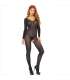 LEG AVENUE BODYSTOCKING NEGRO MANGA LARGA