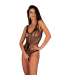 LIVCO CORSETTI FASHION MORET LC 17329 BODY CROTCHLESS NEGRO TALLA uNICA