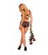 LIVCO CORSETTI FASHION PALMENOM LC 90614 SUJETADOR PANTY NEGRO