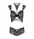 LIVCO CORSETTI FASHION PALMENOM LC 90614 SUJETADOR PANTY NEGRO