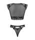 LIVCO CORSETTI FASHION TIMOSAN LC 90631 SUJETADOR PANTY NEGRO