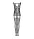 LIVCO CORSETTI FASHION AMBROISE LC 17352 BODYSTOCKING CROTCHLESS NEGRO TALLA uNICA