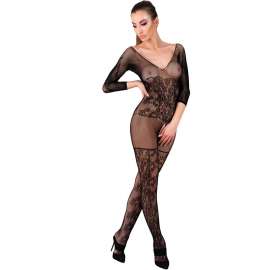 LIVCO CORSETTI FASHION CELDON BODYSTOCKING CROTCHLESS NEGRO TALLA uNICA