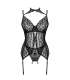 LIVCO CORSETTI FASHION GIELLANDRA FOR THE SENSES COLLECTION CORSET PANTY NEGRO