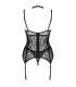 LIVCO CORSETTI FASHION GIELLANDRA FOR THE SENSES COLLECTION CORSET PANTY NEGRO