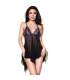 CHILIROSE CR 4074 BABYDOLL VIOLETA NEGRO S M