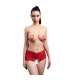 CHILIROSE CR 4641 PANTIES ROJO S M