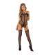 LIVCO CORSETTI FASHION SILVEM LC 17338 BODYSTOCKING NEGRO TALLA uNICA