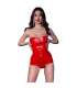 CHILIROSE CR 4491 CORSET ROJO S M