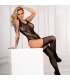 LIVCO CORSETTI FASHION BODYSTOCKING AKNELINA NEGRO TALLA uNICA