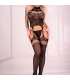 LIVCO CORSETTI FASHION BODYSTOCKING APOLIPSA LC 17361 NEGRO TALLA uNICA