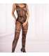 LIVCO CORSETTI FASHION REHANNA LC17370 BODYSTOCKING CROTCHLESS NEGRO TALLA uNICA