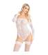 LEG AVENUE BODY HOMBROS DESCUBIERTOS BLANCO