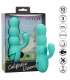 CALIFORNIA EXOTICS DEL MAR DIVA VIBRADOR RABBIT VERDE AGUA BY CALIFORNIA DREAMING