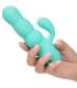 CALIFORNIA EXOTICS DEL MAR DIVA VIBRADOR RABBIT VERDE AGUA BY CALIFORNIA DREAMING