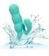 CALIFORNIA EXOTICS DEL MAR DIVA VIBRADOR RABBIT VERDE AGUA BY CALIFORNIA DREAMING