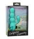 CALIFORNIA EXOTICS DEL MAR DIVA VIBRADOR RABBIT VERDE AGUA BY CALIFORNIA DREAMING