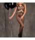 LIVCO CORSETTI FASHION AMAHIL BODYSTOCKING CROTCHLESS NEGRO TALLA uNICA