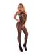 LIVCO CORSETTI FASHION HACINT LC 17342 BODYSTOCKING CROTCHLESS NEGRO TALLA uNICA