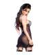 CHILIROSE CR 3280 BABYDOLL TANGA NEGRO S M