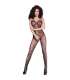 CHILIROSE CR 4233 BODYSTOCKING CROTCHLESS NEGRO S M