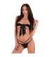 LIVCO CORSETTI FASHION NOMADE TANGA CROTCHLESS NEGRO