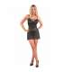 LIVCO CORSETTI FASHION ORANA OAZZA SET BABYDOLL TANGA NEGRO