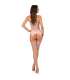 LIVCO CORSETTI FASHION PERSINNE PEACH SET CORSET PANTY MEDIAS