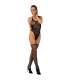 LIVCO CORSETTI FASHION FLAMMEN LC 17355 SET BODY MEDIAS NEGRO TALLA uNICA