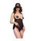 CHILIROSE CR 4715 SET BABYDOLL CUATRO PIEZAS NEGRO S